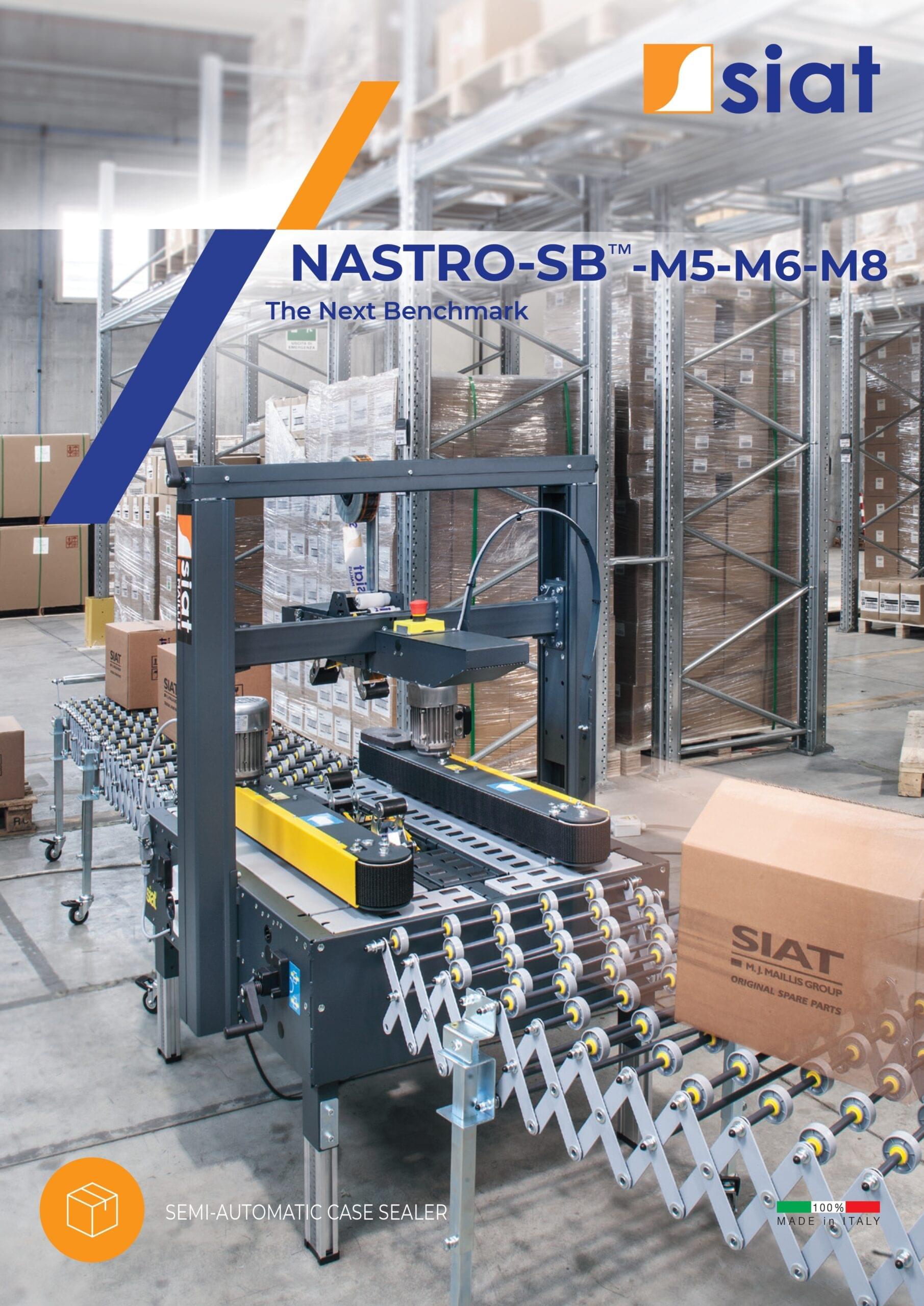 Nastro SB M5 M6 M8 Range Brochure