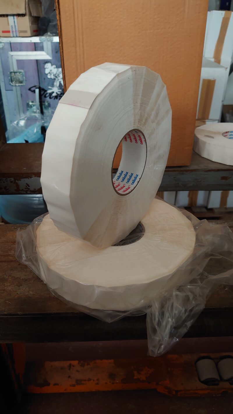 Αυτοκόλλητη Ταινία PP White 38mmx660m