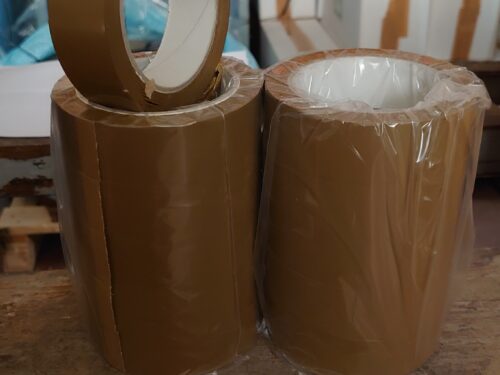 Αυτοκόλλητη Ταινία PVC/Brown