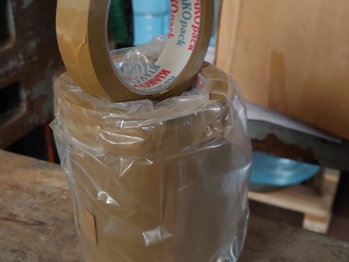 Αυτοκόλλητη Ταινία PVC/Brown 30mmx60m